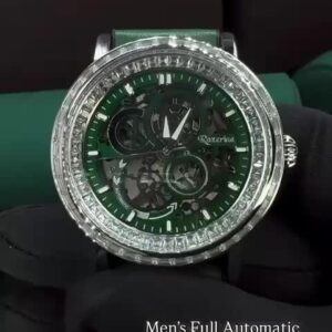 Wrist Watch | Roxerina | Mens | Green & Golden
